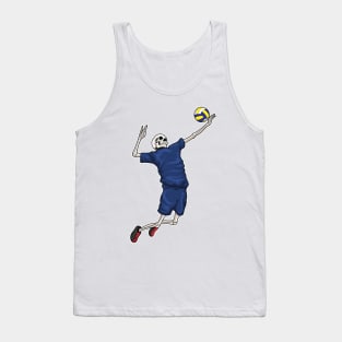 Skeleton Volleyball Tank Top